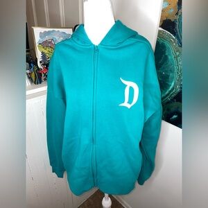 Disney Teal Zip-Up Hoodie